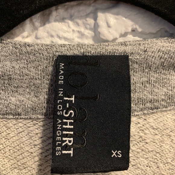 Dolan T-Shirt zip up sweater jacket Anthropology - Picture 3 of 8